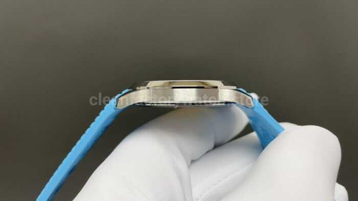 BBF Factory Patek Philippe Aquanaut 51671A-001 40mm Blue Rubber Strap Arabic Numerals Black Dial - Image 5