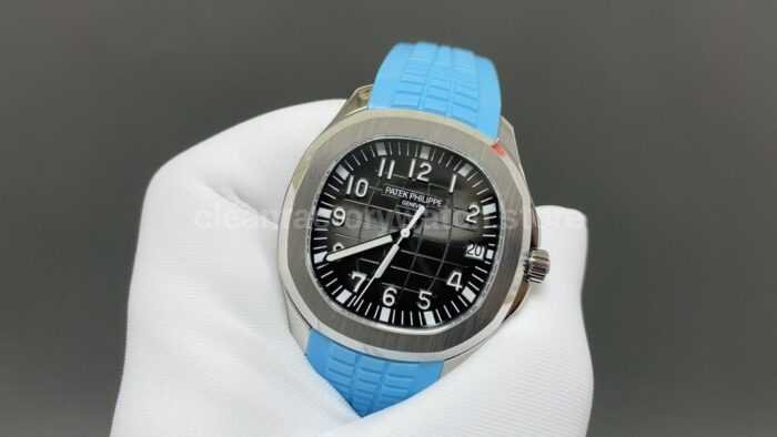 BBF Factory Patek Philippe Aquanaut 51671A-001 40mm Blue Rubber Strap Arabic Numerals Black Dial - Image 3