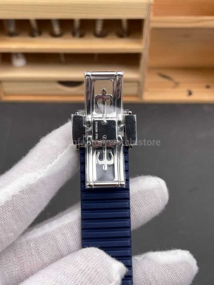 BBF Factory Patek Philippe Aquanaut 5168G-001 40mm Blue Rubber Strap Arabic Numerals Blue Dial - Image 9