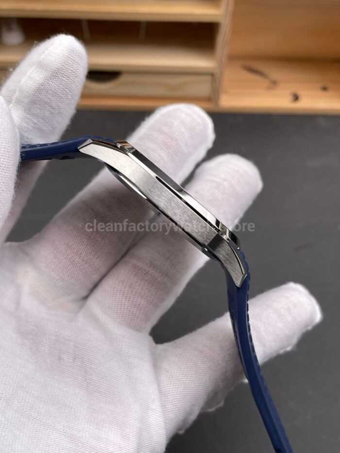 BBF Factory Patek Philippe Aquanaut 5168G-001 40mm Blue Rubber Strap Arabic Numerals Blue Dial - Image 5