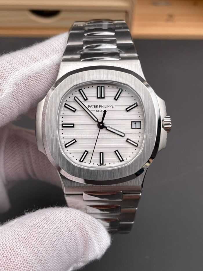 BBF Factory Patek Philippe Nautilus 5711/1A 011 40mm Full Steel White Dial - Image 3
