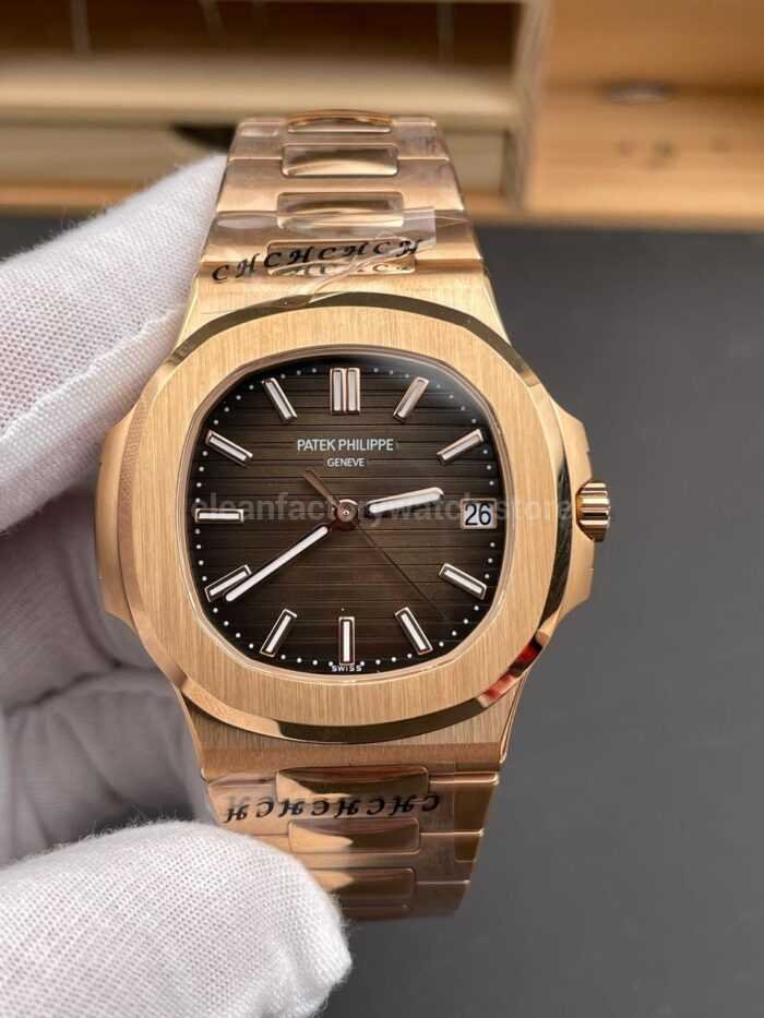BBF Factory Patek Philippe Nautilus 5711/1R-001 40mm Rose Gold Brown Dial - Image 3