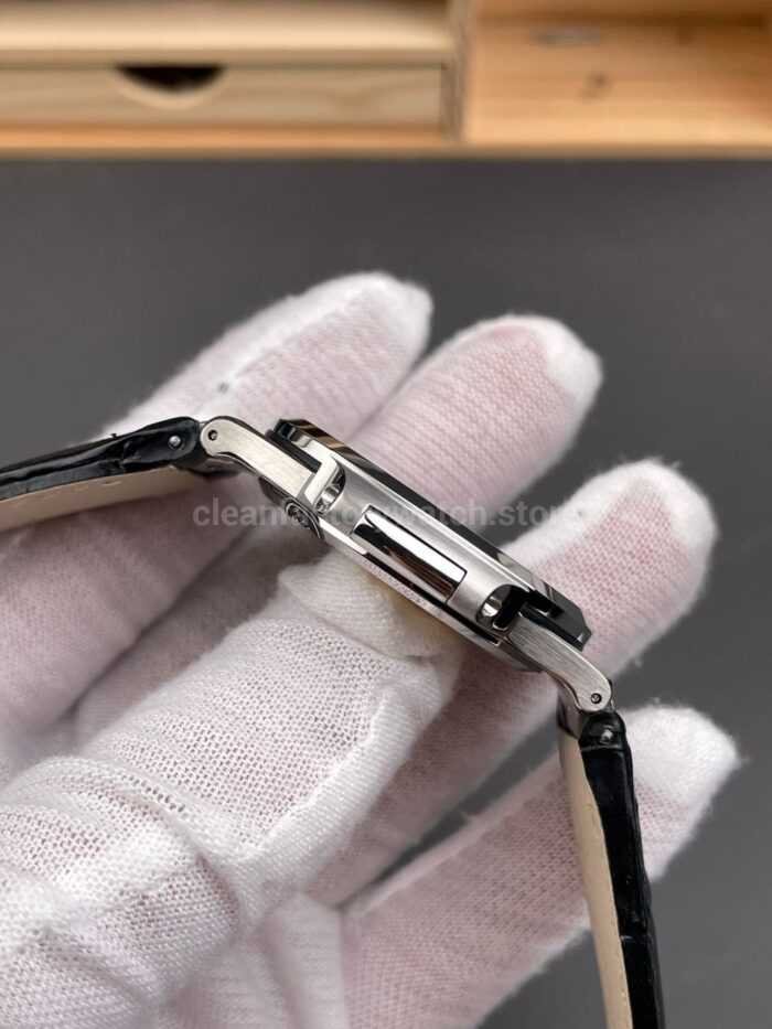 BBF Factory Patek Philippe Nautilus 5711G 40mm Leather Strap Grey Dial - Image 5