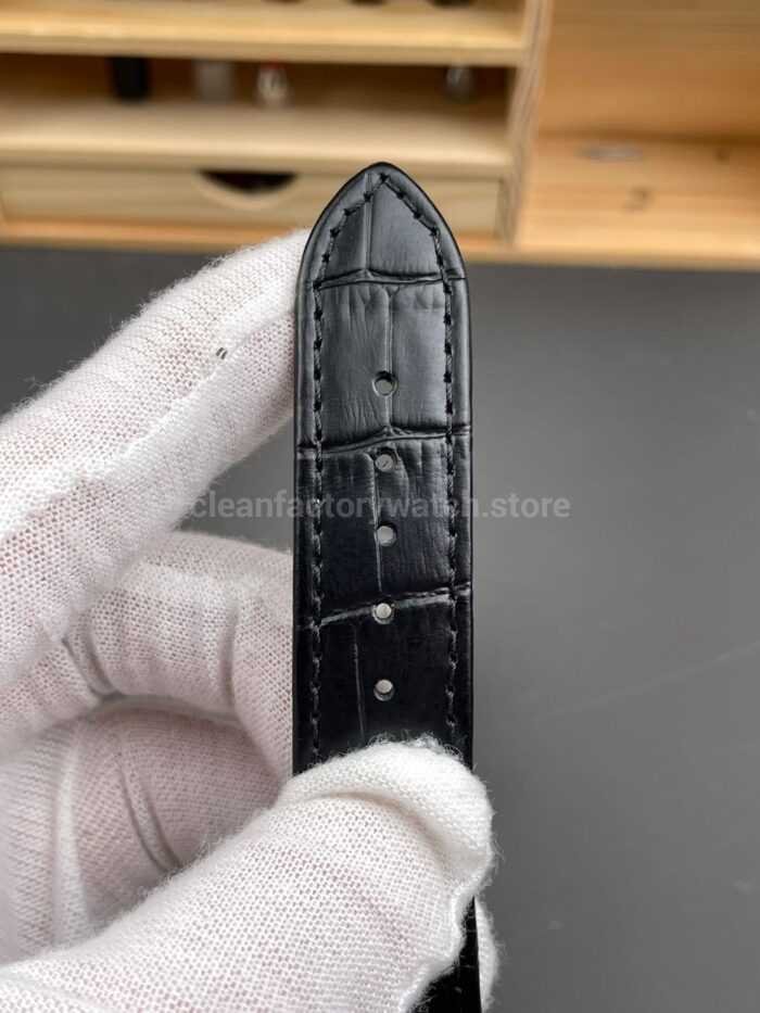 BBF Factory Patek Philippe Nautilus 5711G 40mm Leather Strap Grey Dial - Image 9