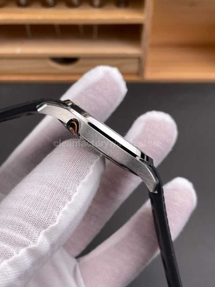 DDF Factory Patek Philippe Aquanaut 5167/1A-001 40mm Steel Black Rubber Strap Arabic Numerals Black Dial - Image 5