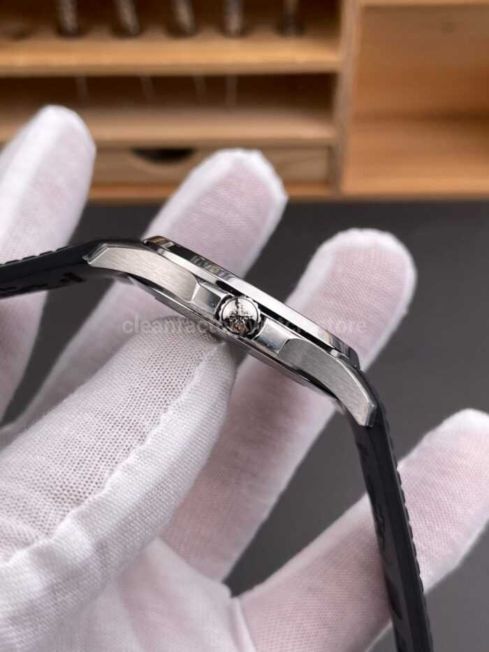 DDF Factory Patek Philippe Aquanaut 5167/1A-001 40mm Steel Black Rubber Strap Arabic Numerals Black Dial - Image 6