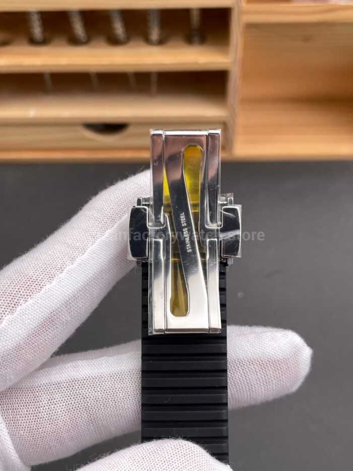 DDF Factory Patek Philippe Aquanaut 5167/1A-001 40mm Steel Black Rubber Strap Arabic Numerals Black Dial - Image 9