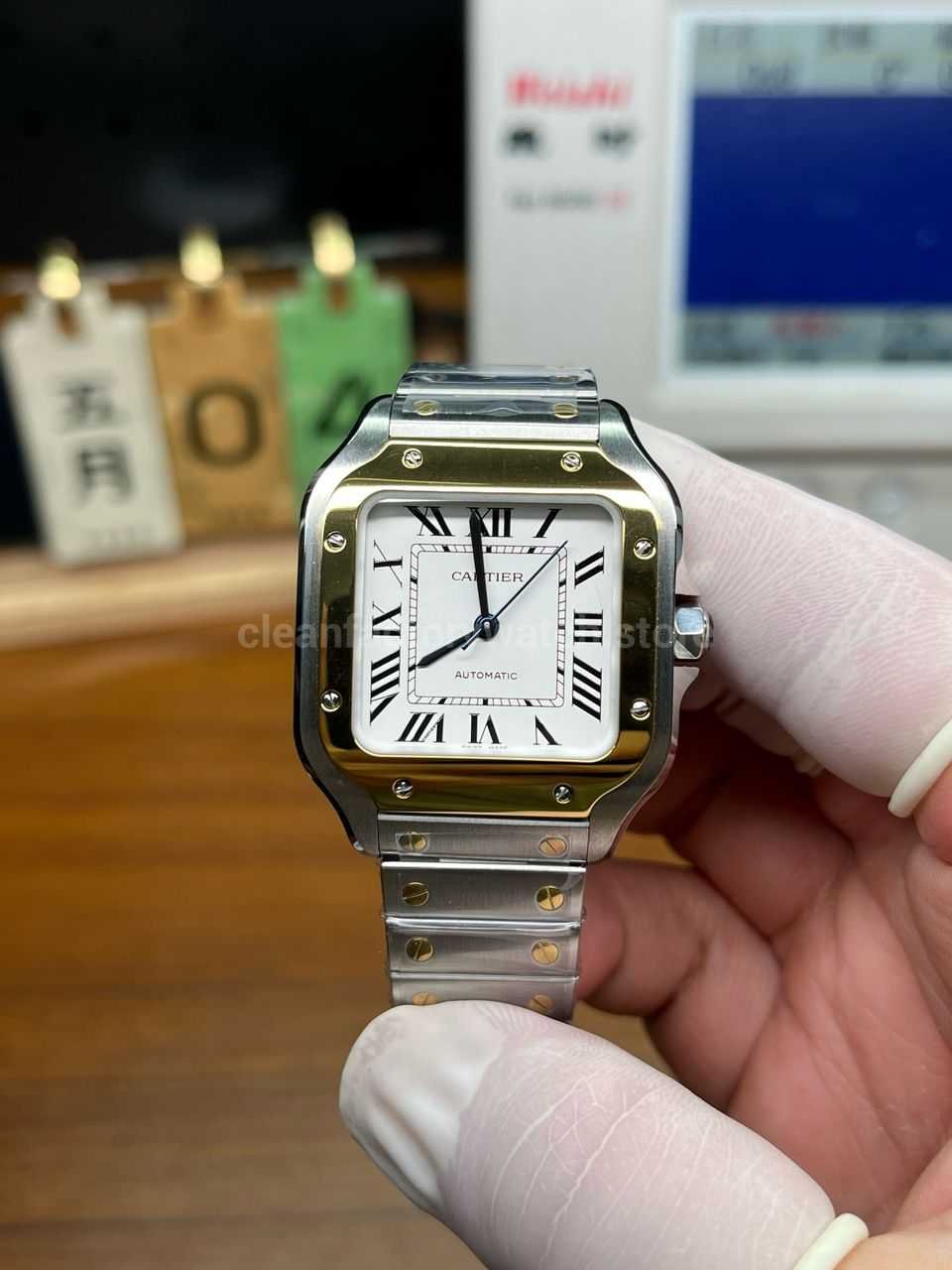 Best Cartier Santos replica 2026 buying guide Super Clone Watch,Clean Factory Watch