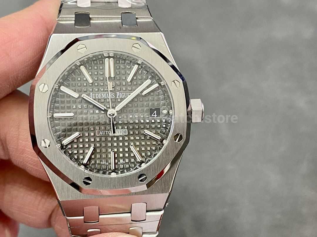 IPF Factory Audemars Piguet Royal Oak 15450ST stainless steel grey dial replica watch