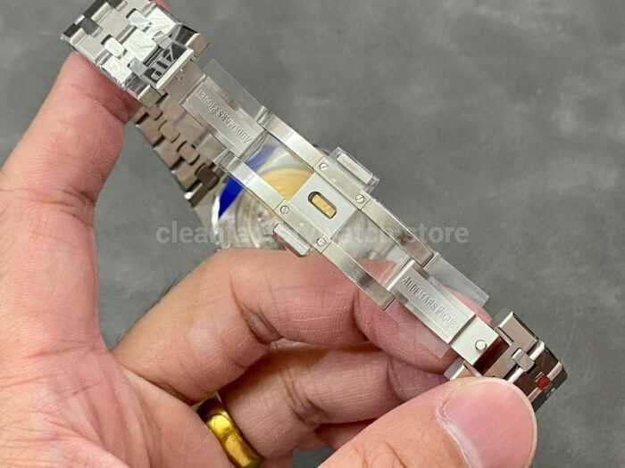 IPF Factory Audemars Piguet Royal Oak 15450ST.OO.1256ST.03 37mm Stainless Steel Blue Dial - Image 9