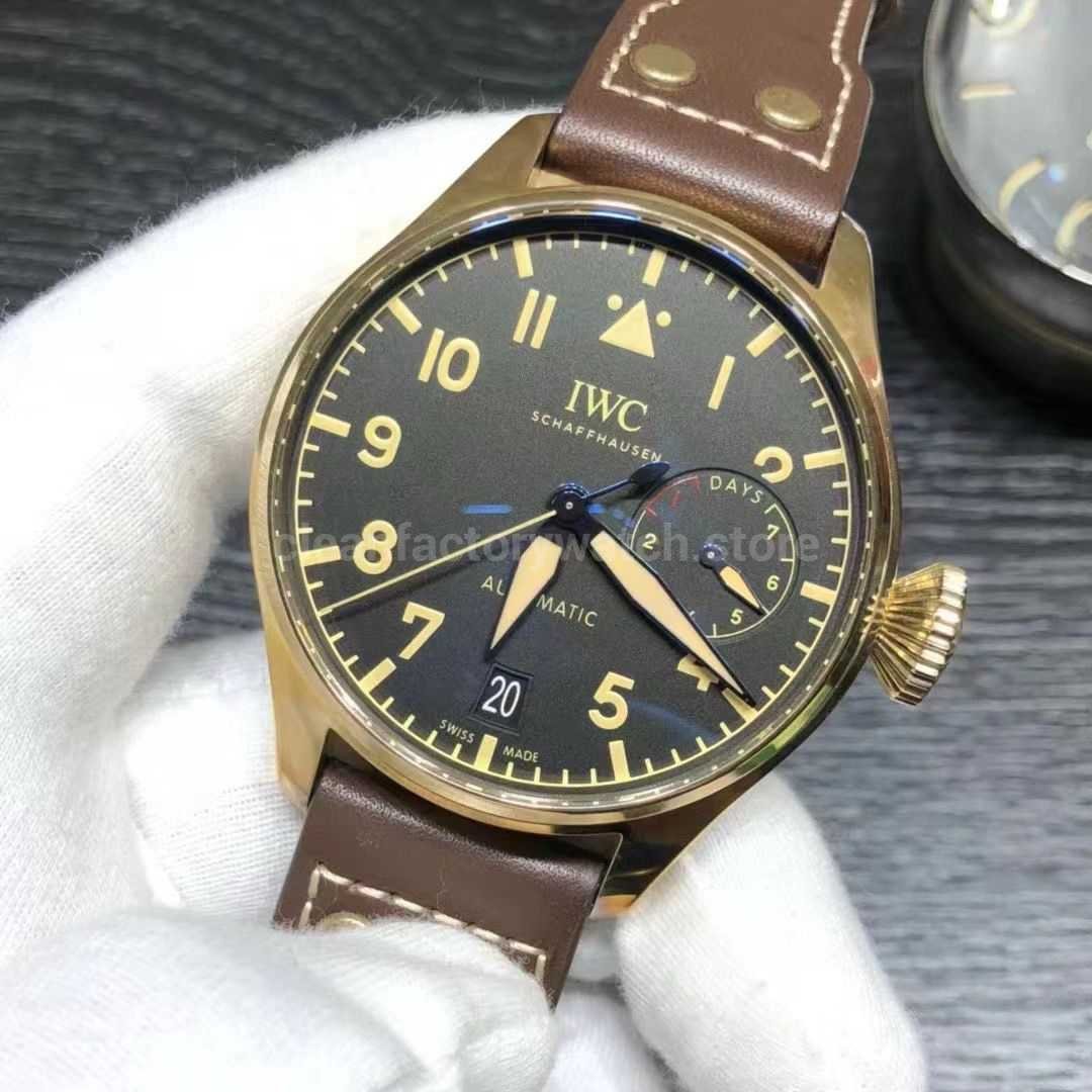 IWC Big Pilot replica crown and dial review Super Clone Watch,Clean Factory Watch