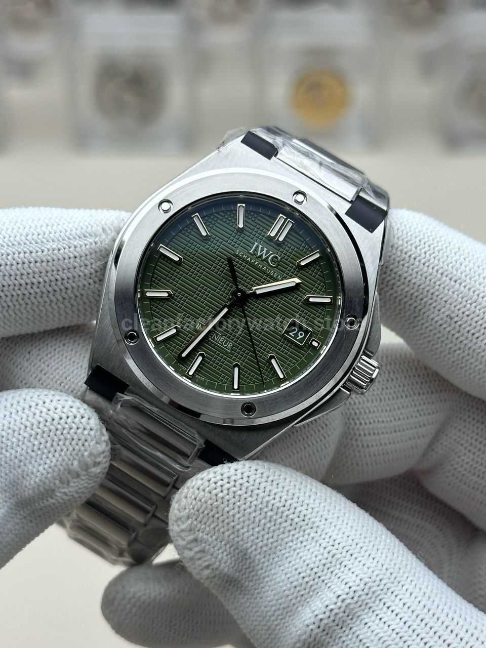 IWC Ingenieur integrated bracelet replica review Super Clone Watch,Clean Factory Watch