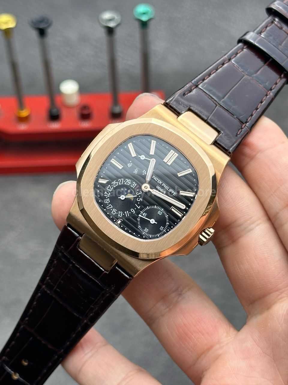 Patek Nautilus replica factory comparison PPF and 3K Super Clone Watch,Clean Factory Watch
