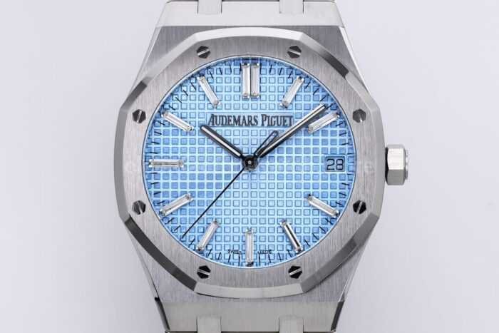 ZF Factory Audemars Piguet Royal Oak 15510ST 41mm Full Steel Ice Blue Dial - Image 3