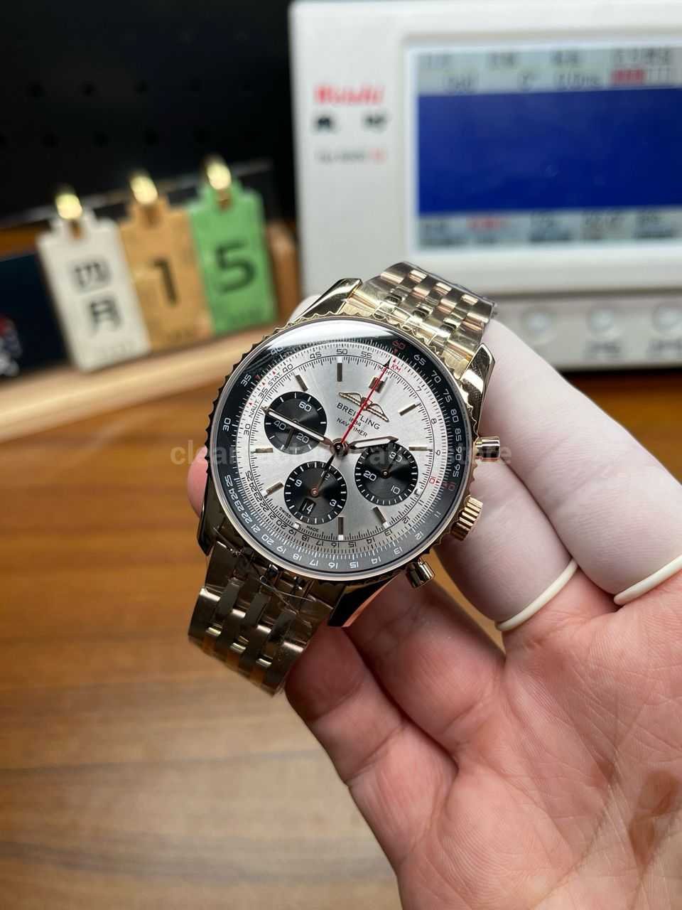 Breitling Navitimer chronograph replica dial review Super Clone Watch,Clean Factory Watch