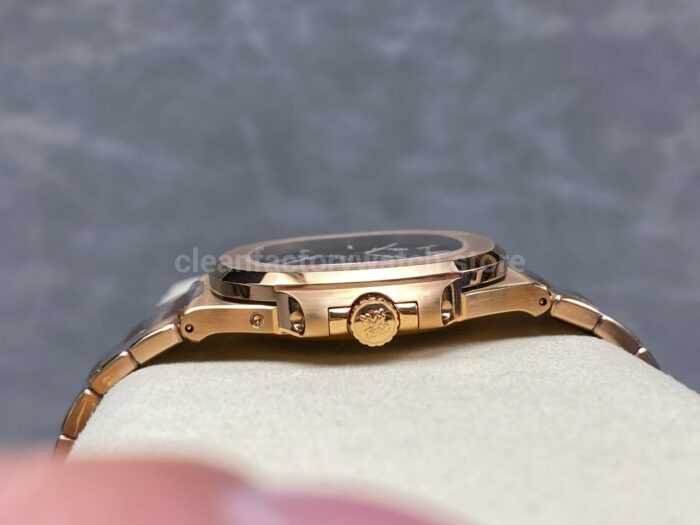 OME Factory Patek Philippe Nautilus 5712/1R Full Rose Gold Brown Dial - Image 6