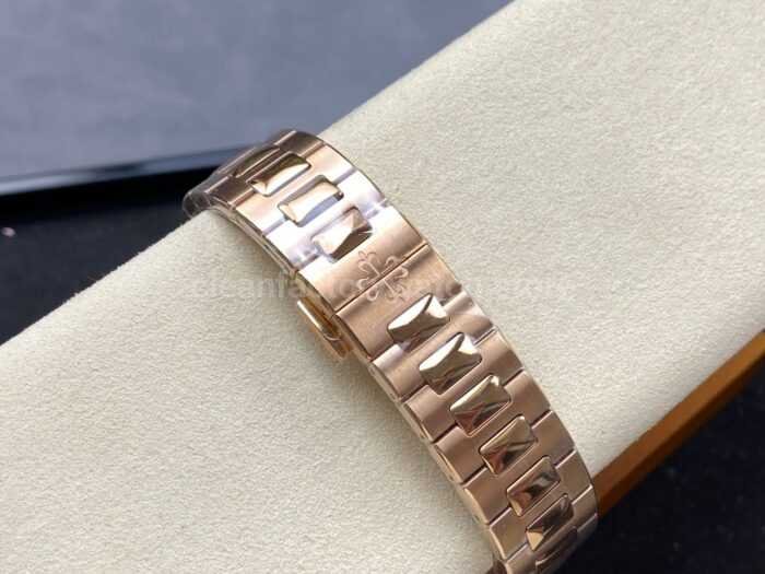 OME Factory Patek Philippe Nautilus 5712/1R Full Rose Gold Brown Dial - Image 8