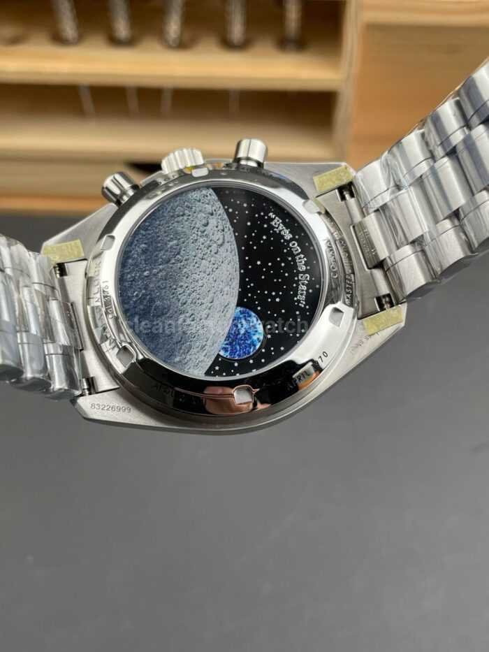 OS Factory Omega Speedmaster Silver Snoopy Award 310.32.42.50.02.001 42mm Full Steel Black Ceramic White Dial - Image 7