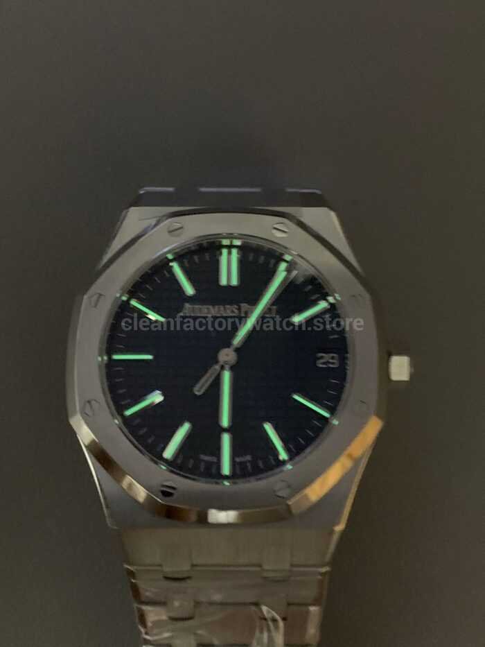 TOP Factory Audemars Piguet Royal Oak 15510ST.OO.1320ST.01 41mm Full Steel Blue Dial - Image 8