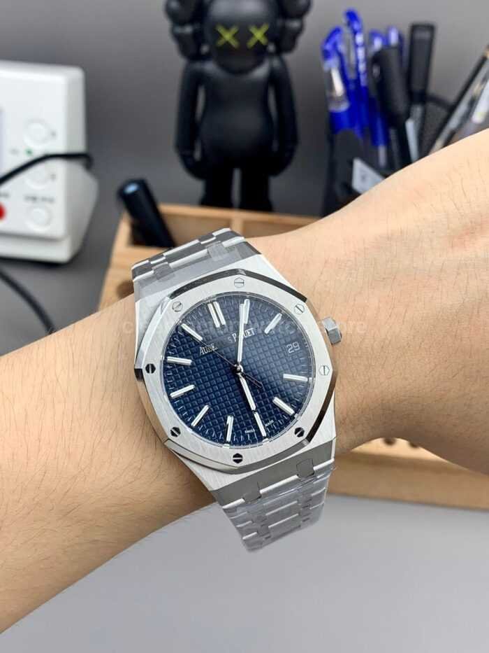 TOP Factory Audemars Piguet Royal Oak 15510ST.OO.1320ST.01 41mm Full Steel Blue Dial - Image 3