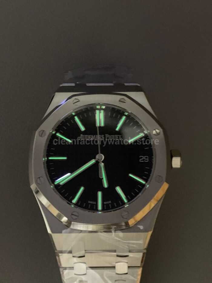 TOP Factory Audemars Piguet Royal Oak 15510ST.OO.1320ST.02 41mm Full Steel Black Dial - Image 8