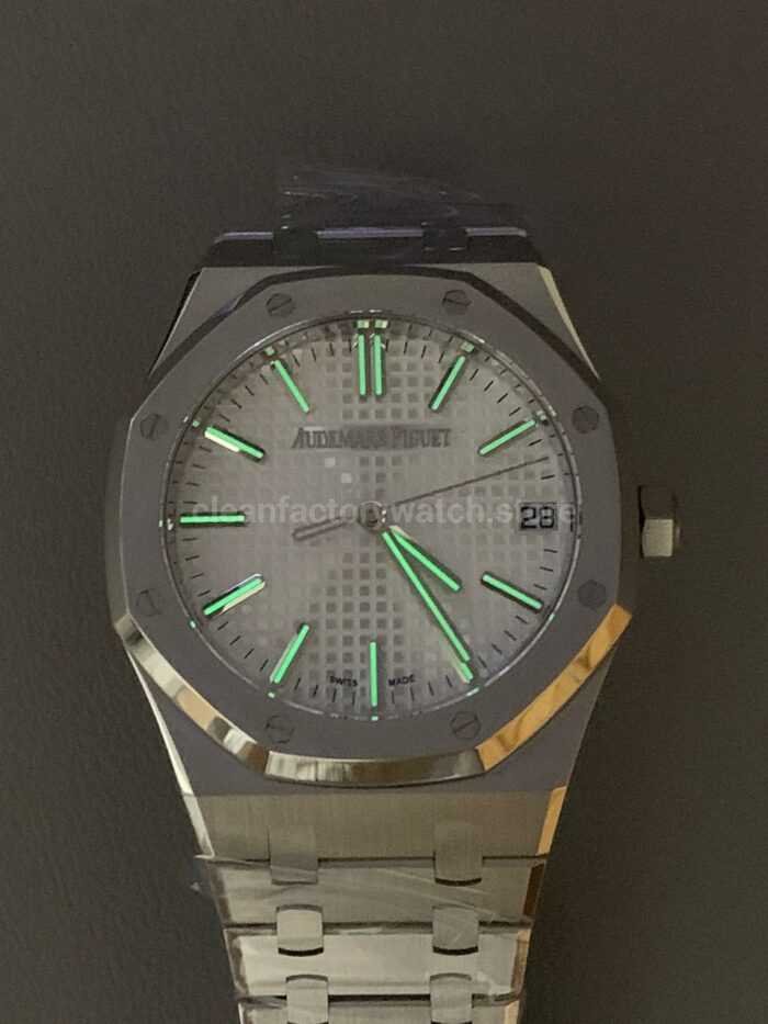 TOP Factory Audemars Piguet Royal Oak 15510ST.OO.1320ST.03 41mm Full Steel Silver Dial - Image 8