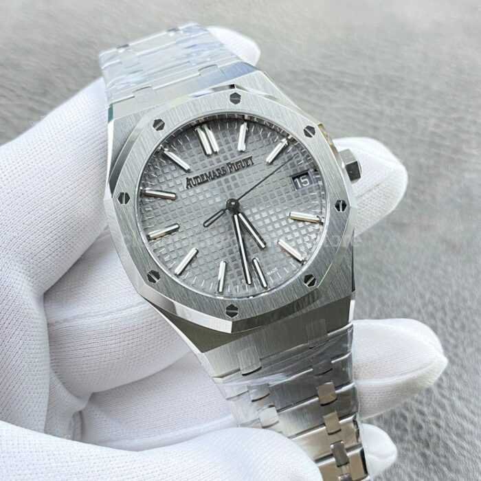 TOP Factory Audemars Piguet Royal Oak 15510ST.OO.1320ST.10 41mm Full Steel Grey Dial - Image 2