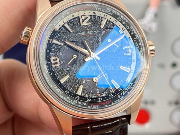 TW Factory Jaeger-LeCoultre Polaris Geographic Wt 42mm Rose Gold Blue Dial - Image 2