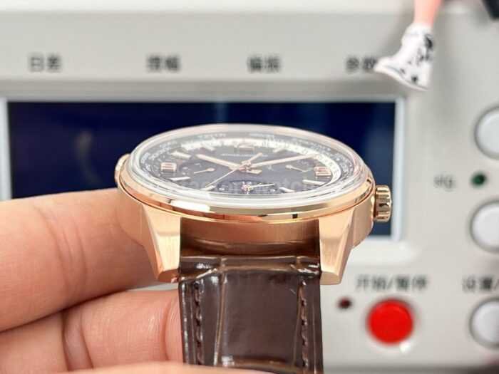 TW Factory Jaeger-LeCoultre Polaris Geographic Wt 42mm Rose Gold Blue Dial - Image 7