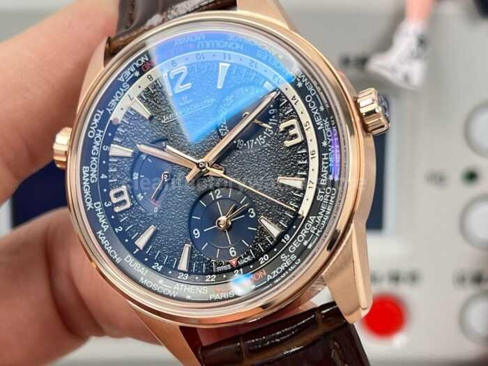 TW Factory Jaeger-LeCoultre Polaris Geographic Wt 42mm Rose Gold Blue Dial - Image 3