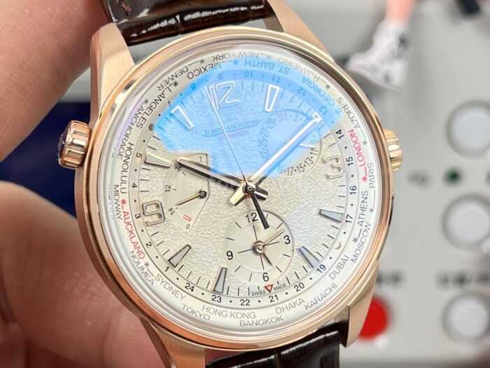 TW Factory Jaeger-LeCoultre Polaris Geographic Wt 42mm Rose Gold White Dial - Image 2