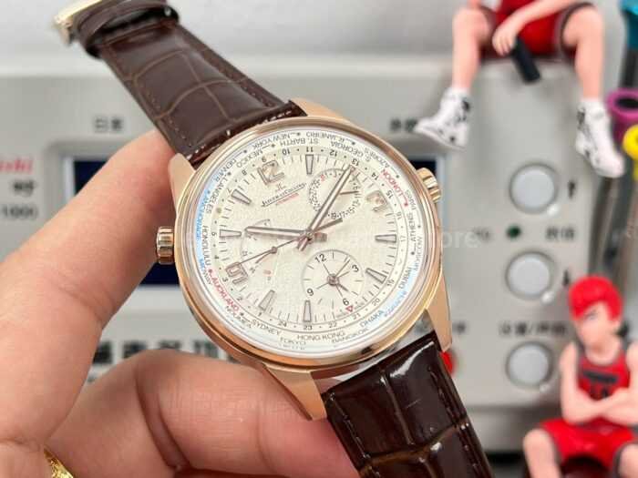TW Factory Jaeger-LeCoultre Polaris Geographic Wt 42mm Rose Gold White Dial - Image 4