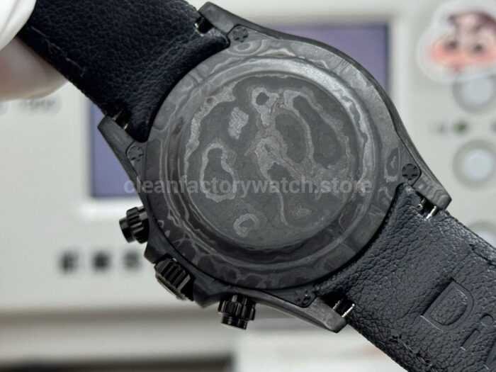 TW Factory Rolex Daytona 116500 40mm Carbon Fiber Black Canvas Strap Skeleton Dial - Image 8