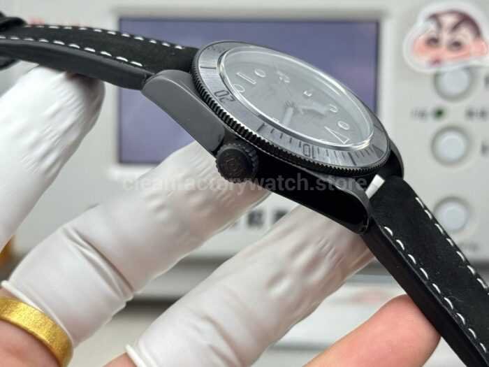 TW Factory Tudor Black Bay 79210CNU 41mm Leather Strap Black DLC-coated Black Dial - Image 7