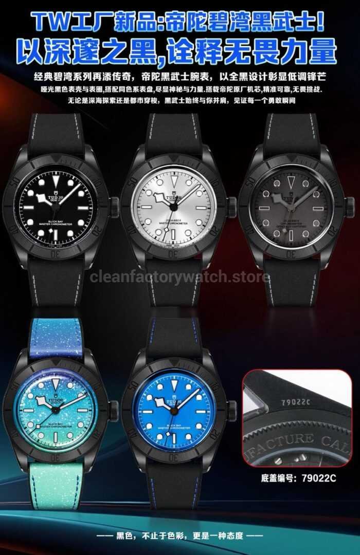 TW Factory Tudor Black Bay 79210CNU 41mm Leather Strap Black Dial - Image 10