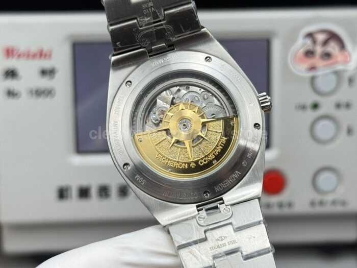 TW Factory Vacheron Constantin Overseas Perpetual Calendar 4300V 41.5mm Full Steel Green Dial - Image 8