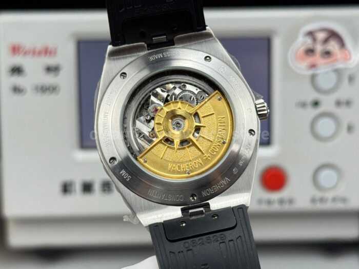TW Factory Vacheron Constantin Overseas Perpetual Calendar 4300V 41.5mm Rubber Strap Silver Dial - Image 8