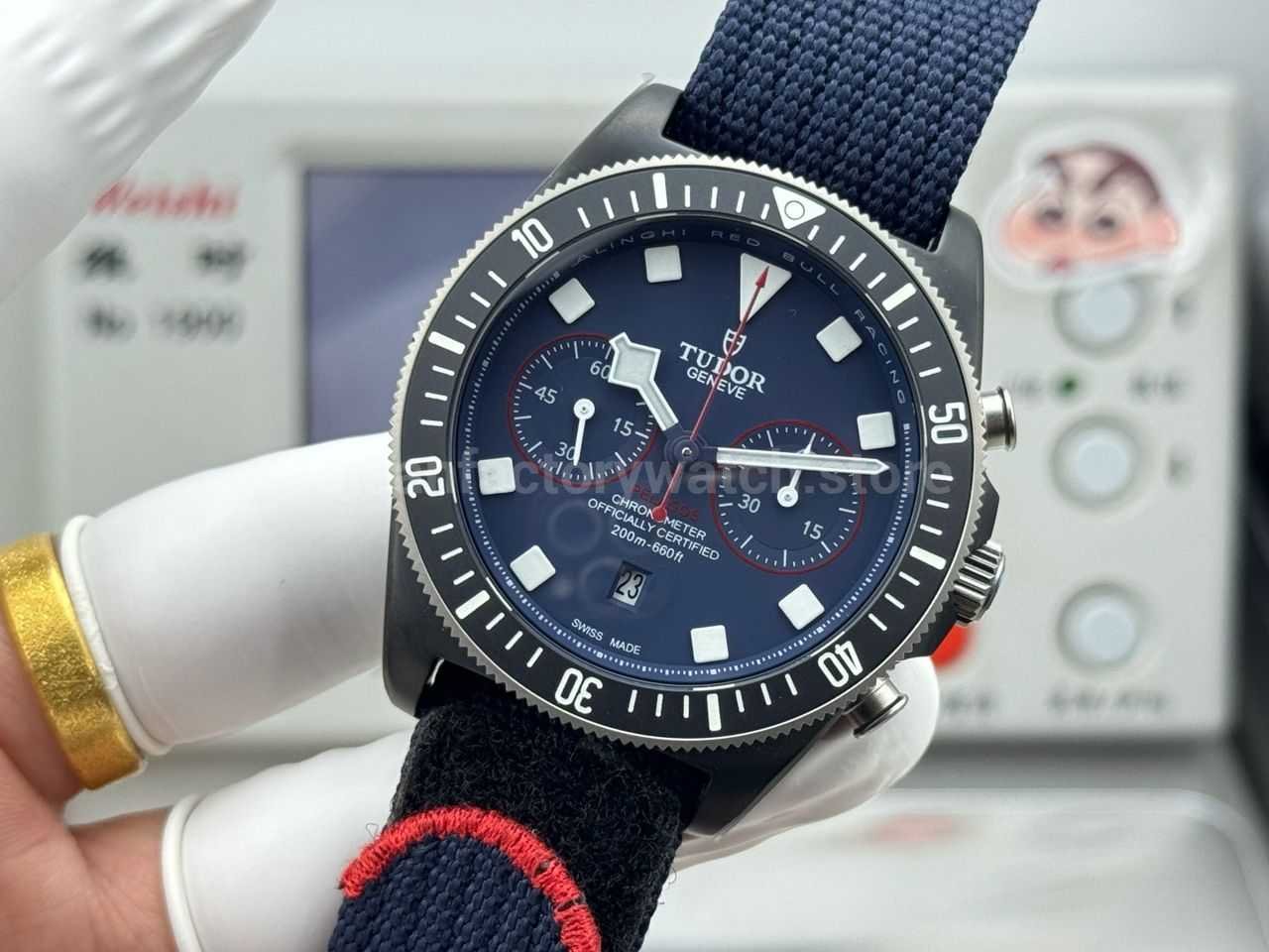 Tudor Black Bay Chrono panda dial replica review Super Clone Watch,Clean Factory Watch
