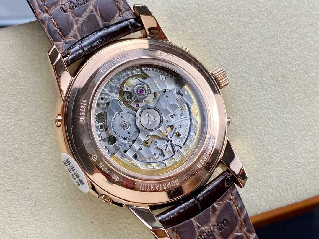 VC Patrimony slim case leather strap replica