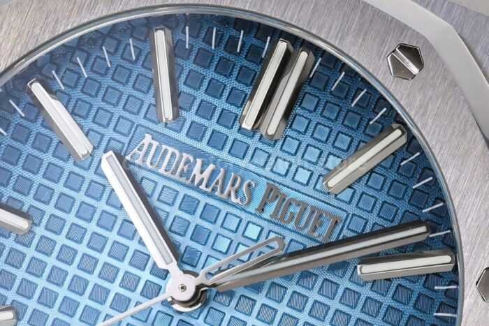 ZF Factory Audemars Piguet Royal Oak 15510ST 41mm Full Steel Smokey Blue Dial - Image 4