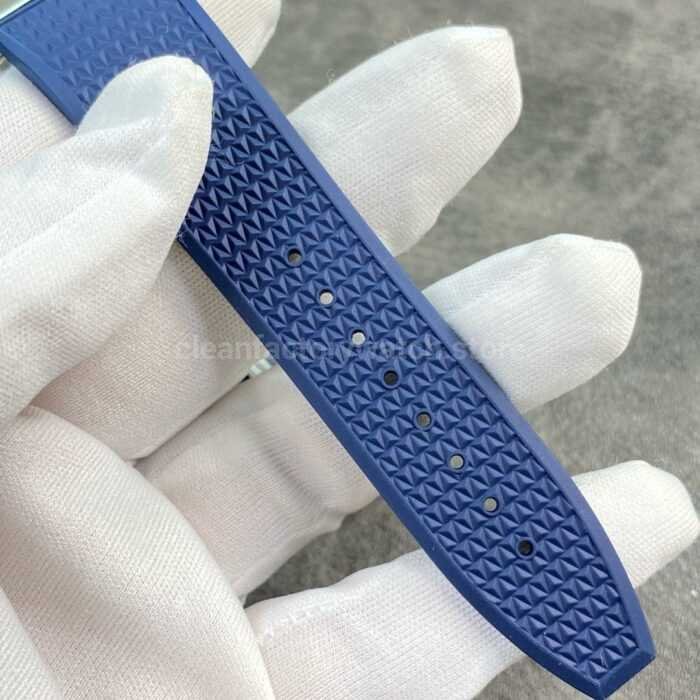8F Factory Vacheron Constantin Overseas 4500V/110A-B128 41mm Blue Rubber Strap Blue Dial - Image 9