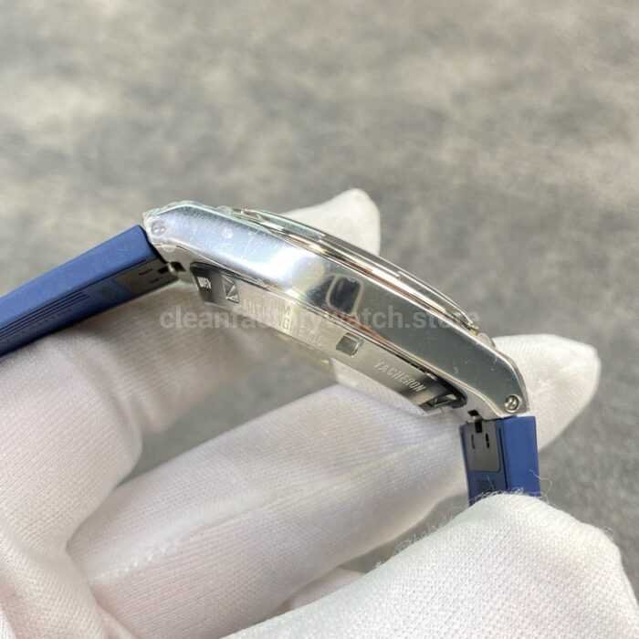 8F Factory Vacheron Constantin Overseas 4500V/110A-B128 41mm Blue Rubber Strap Blue Dial - Image 5