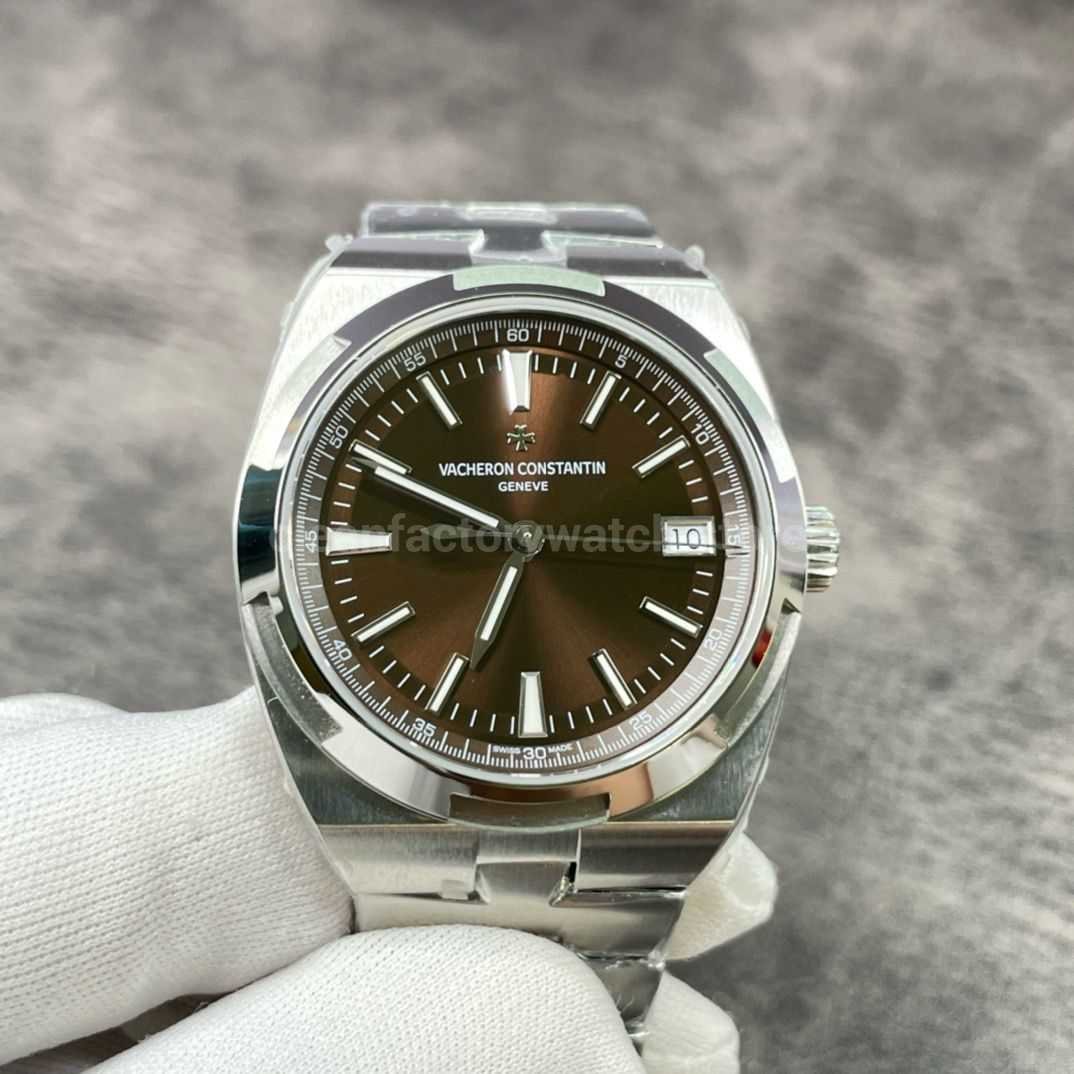8F Factory Vacheron Constantin Overseas 4500V/110A-B146 41mm Full Steel Brown Dial