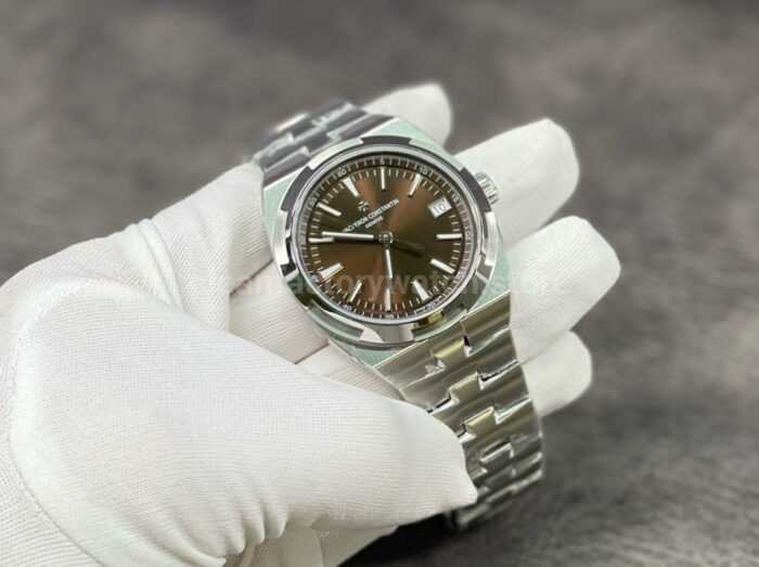 8F Factory Vacheron Constantin Overseas 4500V/110A-B146 41mm Full Steel Brown Dial - Image 4