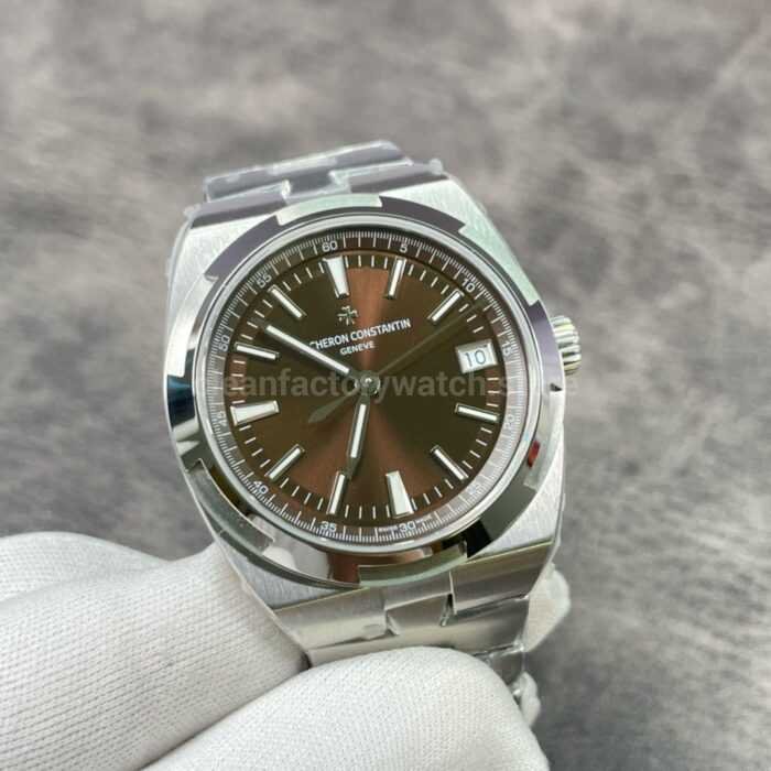 8F Factory Vacheron Constantin Overseas 4500V/110A-B146 41mm Full Steel Brown Dial - Image 2