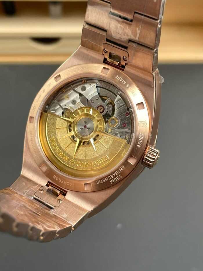 8F Factory Vacheron Constantin Overseas 4500V/210R-B967 41mm Full Rose Gold Green Dial - Image 7
