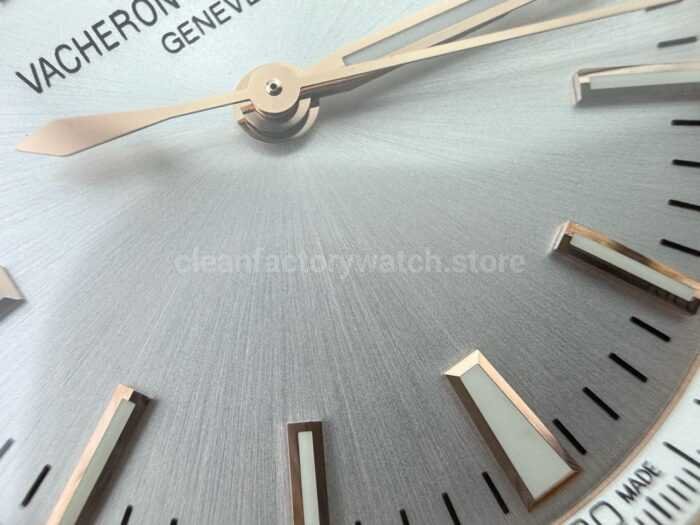 8F Factory Vacheron Constantin Overseas 4500v/000R-B127 41mm Full Rose Gold Silver Dial - Image 5