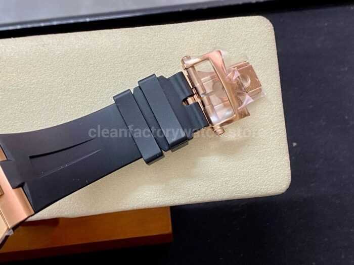 8F Factory Vacheron Constantin Overseas 47040/000R-9666 42mm Rubber Strap Arabic numerals Brown Dial - Image 7