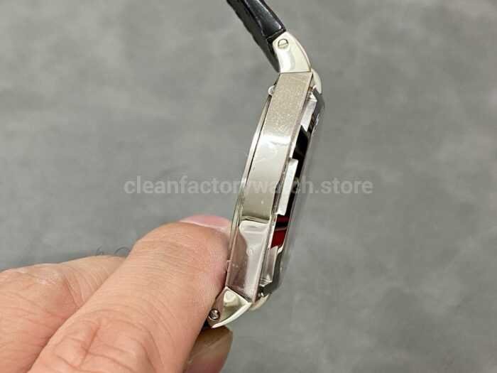 8F Factory Vacheron Constantin Overseas 47040/B01A-9094 42mm Leather Strap Arabic numerals Black Dial - Image 5