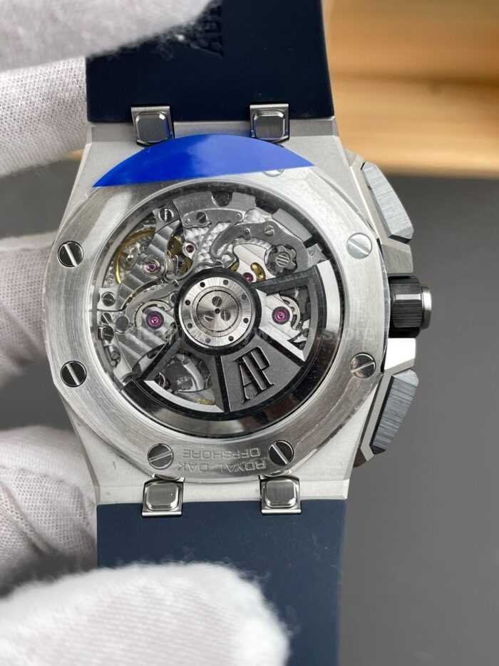 APS Factory Audemars Piguet Royal Oak Offshore Chronograph 26420TI.OO.A027CA.01 43mm Rubber Strap Blue Dial - Image 6